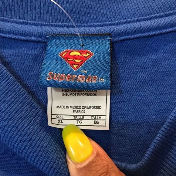 Men’s super man T-shirt - Picture 3 of 5